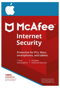 McAfee Internet Security pour MAC 5 appareils