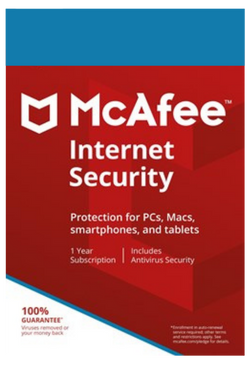 McAfee Internet Security 1 device