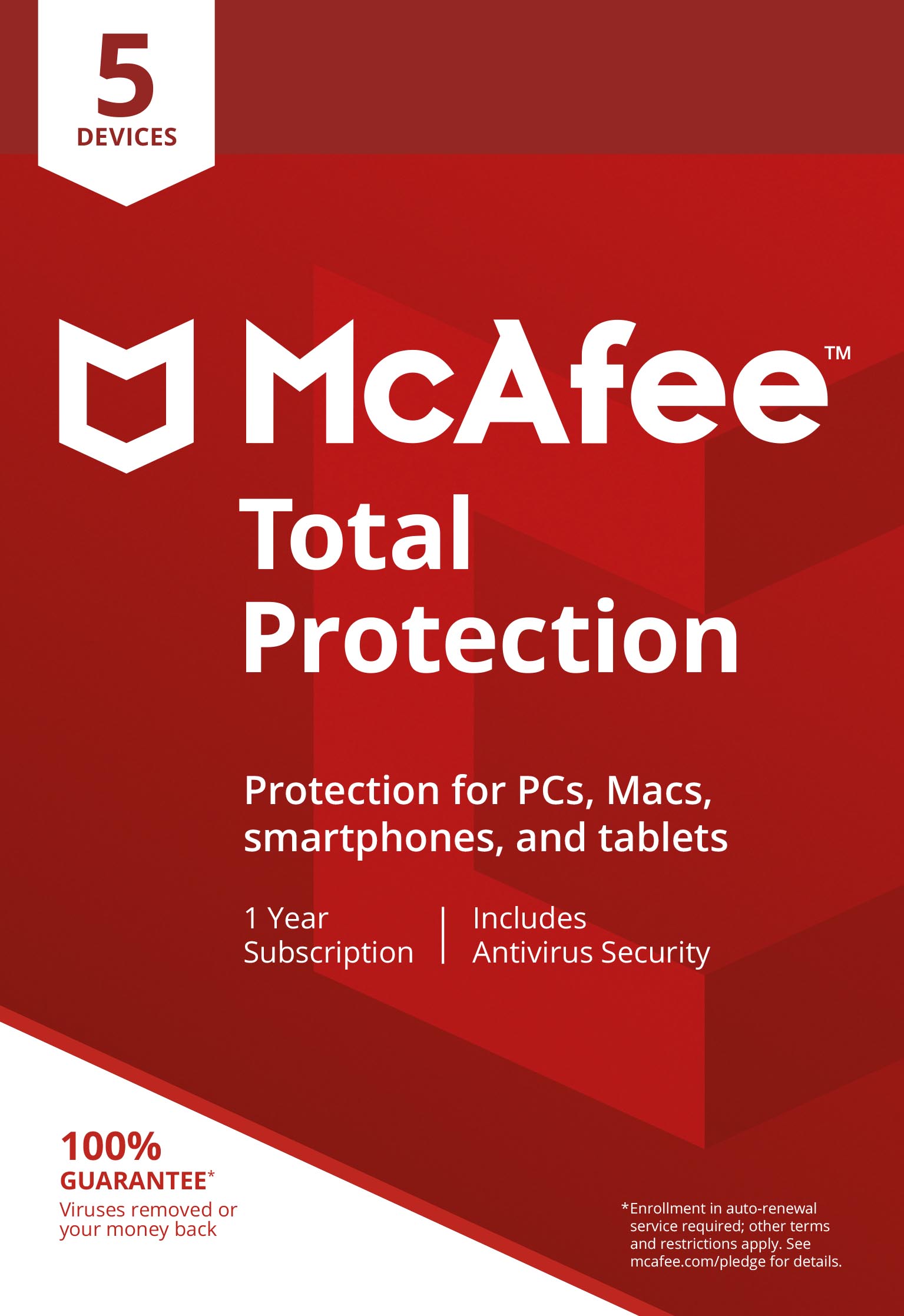 McAfee Total Protection 5 devices