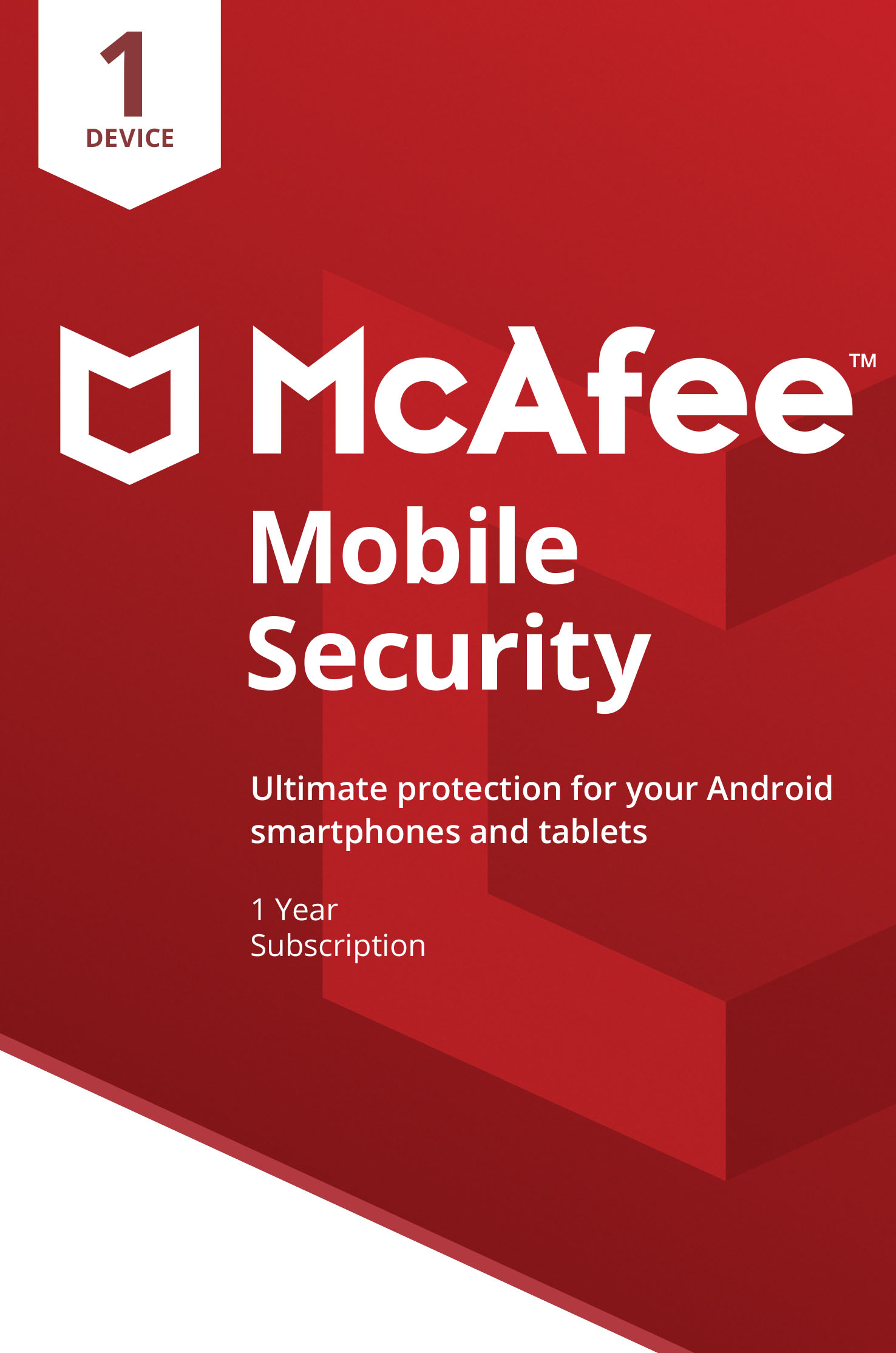 McAfee Mobile Security for Android 1 appareil